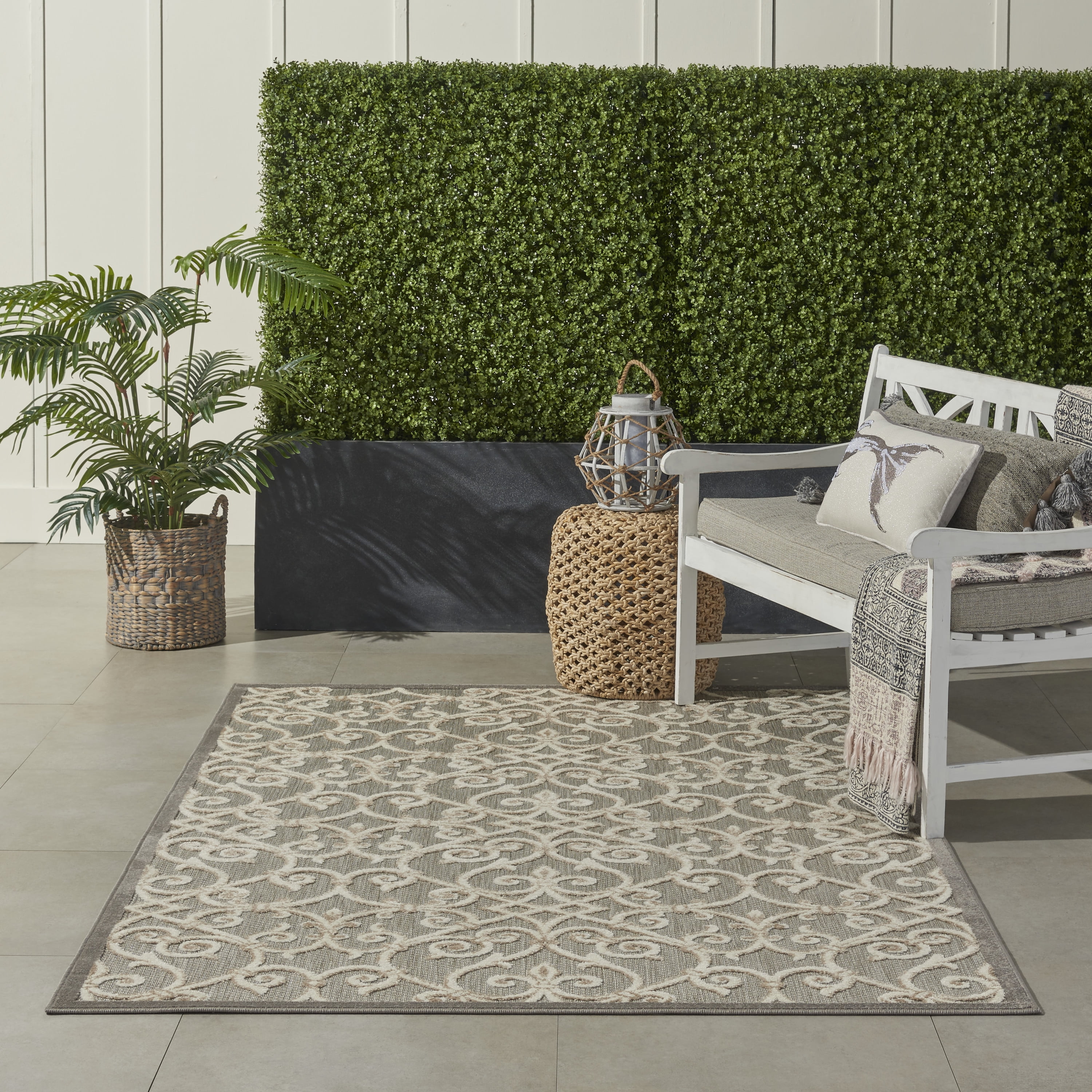 Nourison Aloha Indooroutdoor Natural Area Rug