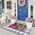 thumbnail image 2 of Spring Door Mat 30 X 17 Inch Spring Flowers Birds Doormat Indoor Outdoor Entrance Floor Rug Non Slip Spring Summer Decor Rubber Mats, 2 of 6