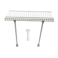 thumbnail image 1 of Tnarru Wire Shelf Wire Shelving Easy Installation Rack White Wall Mounted Storage Shelves for Home RV Bookshelf Warehouse Store With Brackets, 1 of 8