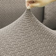 thumbnail image 5 of Funda de sofá gruesa para sala de estar, funda de sofá de Jacquard elástico de 1/2/3/4 plazas, funda de sofá esquinero en forma de L, 5 of 5
