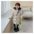 thumbnail image 5 of ATOGUTA Winter Jackets for Boys Girls Warm Winter Coat Windproof Rain Jacket Snow Coat White, Size 1T-12, 5 of 6