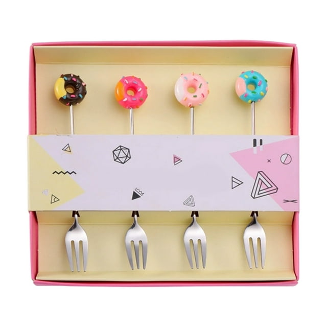 Coffee Gift Set Stainless Spoon fork Dessert Cutlery Gift Set