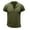 Army Green1, variant on AHTJRT Men's Slim Fit Short Sleeve Henley Shirt with Stretchy Comfort for Casual Wear White 2XL