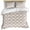 Beige, variant on Black Morocco Bedding 3 Piece Duvet Cover Set California King, Boho Modern Minimalist Abstract Geometric Soft Microfiber Comforter Cover with Zipper Closure & Pillowcases, FadeResistant Quilt Cover