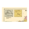thumbnail image 4 of Historic City Map - Duck Creek Smyrna Landing Kenton Delaware - Beers 1868 - Vintage Wall Art, 4 of 4
