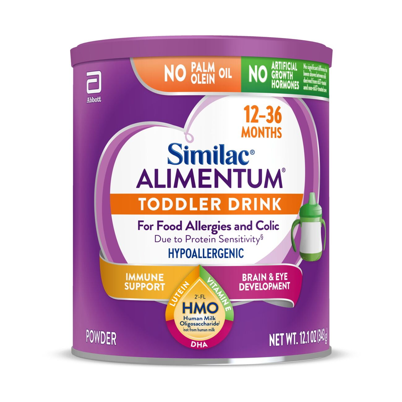 Similac Alimentum Toddler Drink with 2'FL HMO, Hypoallergenic, Powder