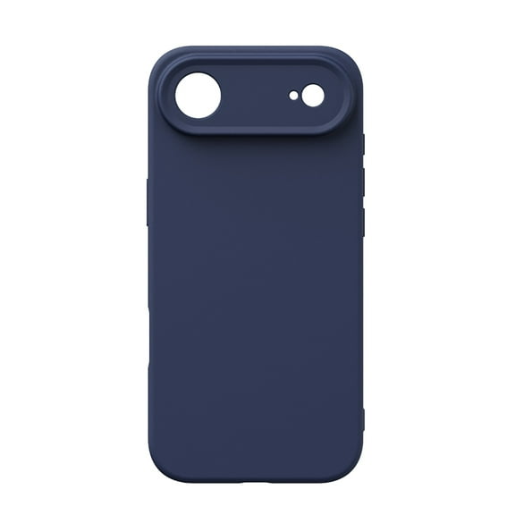 Allytechgroup Liquid Silicone Case for Apple iPhone Air, Full Body Shockproof Drop Proof Camera Lens Protective Anti-Fingerprint Bumper Phone Case for Apple iPhone Air, Darkblue