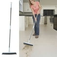 Yoloke LongHandled VBrush with Stiff Bristles Ideal for Cleaning Window Tracks and Tight