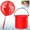 Red-RD-clearacne, variant on OEFNTAC Toys Telescopic Stainless Steel Swimming Pool Cleaning Net with Folding Bucket for Outdoor Water Maintenance and Play Fidget Toys Adults