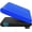 Blue, variant on Gel Seat Cushion for Long Sitting, Extra Thick Gel Cushion for Wheelchair Soft Chair Pads for Office Home Chairs Car Seats Long Trips - Back Sciatica Hip Tailbone Pain Relief Cushion (Black)