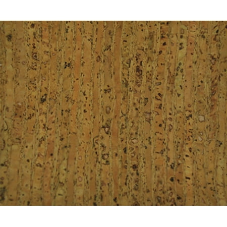 Belagio 25" Wide x 3 Yards Cork Fabric, Precut, Small Stripes, Natural