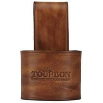 TOURBON Leather Axe Belt Loop Small Hammer Hatchet Carrier Holster - Vintage Leather