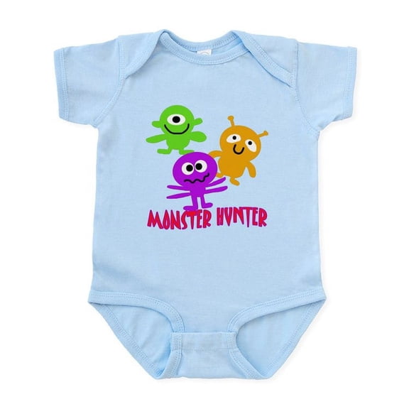 CafePress - Monster Hunter With MONSTERS Infant Bodysuit - Baby Light Bodysuit, Size Newborn - 24 Months