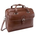 thumbnail image 4 of Maletín Suitcase Siamod VERNAZZA de piel de napa con ruedas de 15 pulgadas, 4 of 9