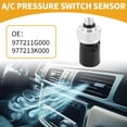 thumbnail image 2 of Interruptor de presión de A/C Unique Bargains para Hyundai Santa Fe 2006-2018 No.977211G000/977213K000 Plástico Metal 1 Pcs, 2 of 8