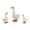 color, variant on Mini Desk Goose Figurines, Resin Goose Decor Set of 3 Small Duck Ornaments, Animals Crafts Gifts for Table Car Farm Home Garden Decorations Tiny Small Collectible