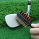 thumbnail image 5 of Limpiador de palos de golf Limpiador de palos de golf portátil Cepillo de mango de ranura de putter de golf de doble lado ligero FLhrweasw Nuevo, 5 of 8