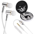 thumbnail image 2 of ATMOSURE Air Tube Headphones — Anti Radiation EMF Free Headphones (3.5mm Jack) — with Microphone, Volume Control, Clipper, Ear Tips and Carry Case, 2 of 8