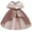 Pink, variant on Spring Savings Clearance Lindreshi Toddler Girl Dresses Clearance Toddler Girls Temperament Minimalistic Bowknot Pure Color Stitching Birthday Party Gown Dresses