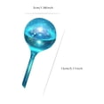 thumbnail image 3 of Riego por goteo en forma de bola transparente para plantas de PVC para interiores (azul), 3 of 3