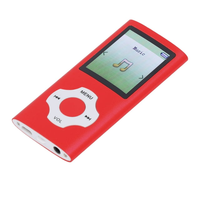 Reproductor MP3 Portátil, Ultra Slim1.8 Pulgadas Player MP3 Player, De Sonido Sin Pérdidas Hifi, 64 GB De Tarjeta De Memoria Pequeña, Reproductor De Música Para