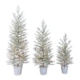 thumbnail image 1 of Árboles con Luces Holiday Time De Porche Pre-iluminados con Ramas de PE y Copos de Nieve y Luces LED, 1 of 4