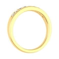 thumbnail image 2 of 1/4 Carat Round Diamond Unisex Wedding Band Ring in 14K Yellow Gold (Ring Size 5.25) (I1-I2 Clarity), 2 of 4