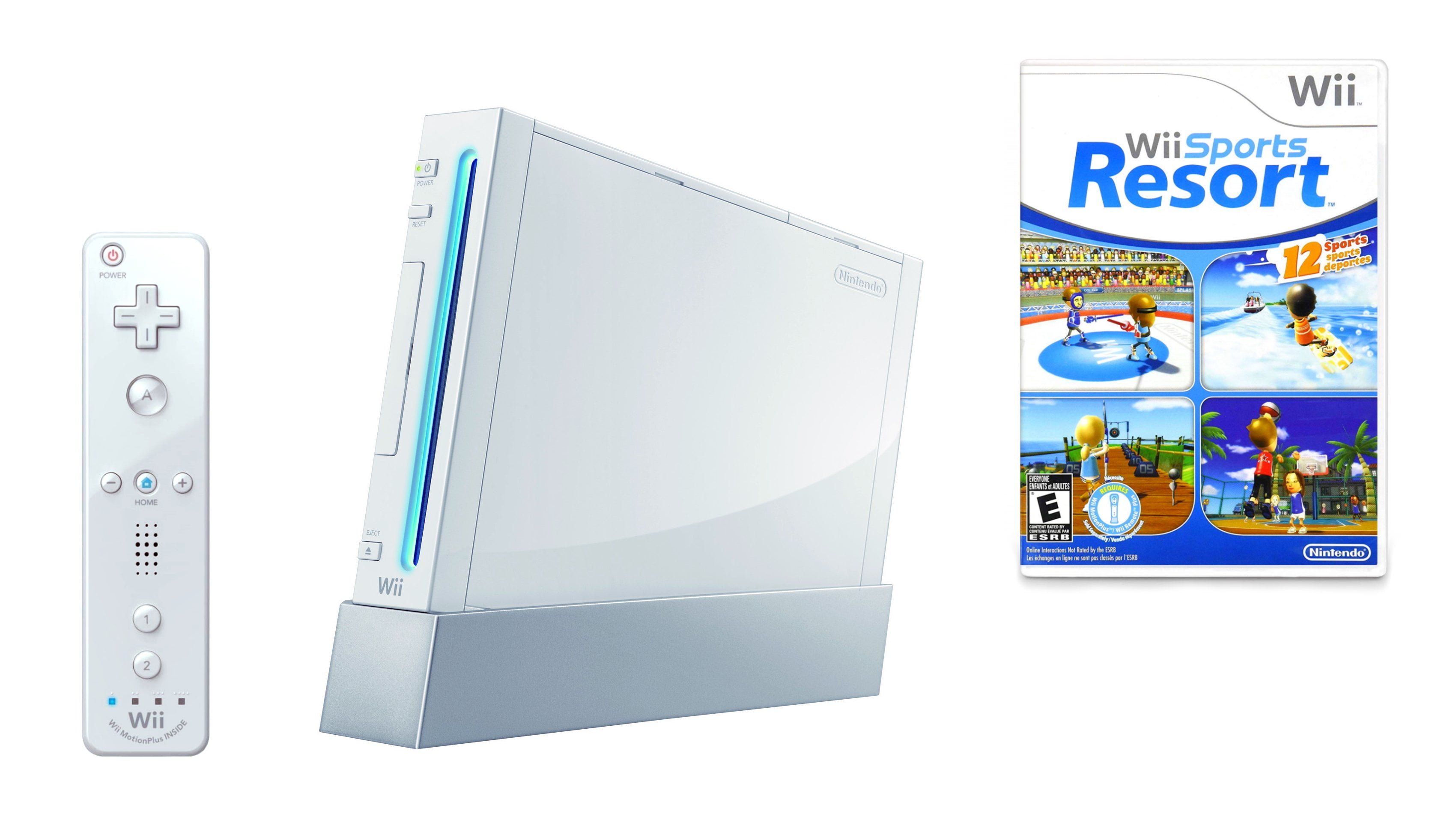 Bedankt repertoire kaas Restored Nintendo Wii Console White - Wii Sports Resort (Refurbished) -  Walmart.com