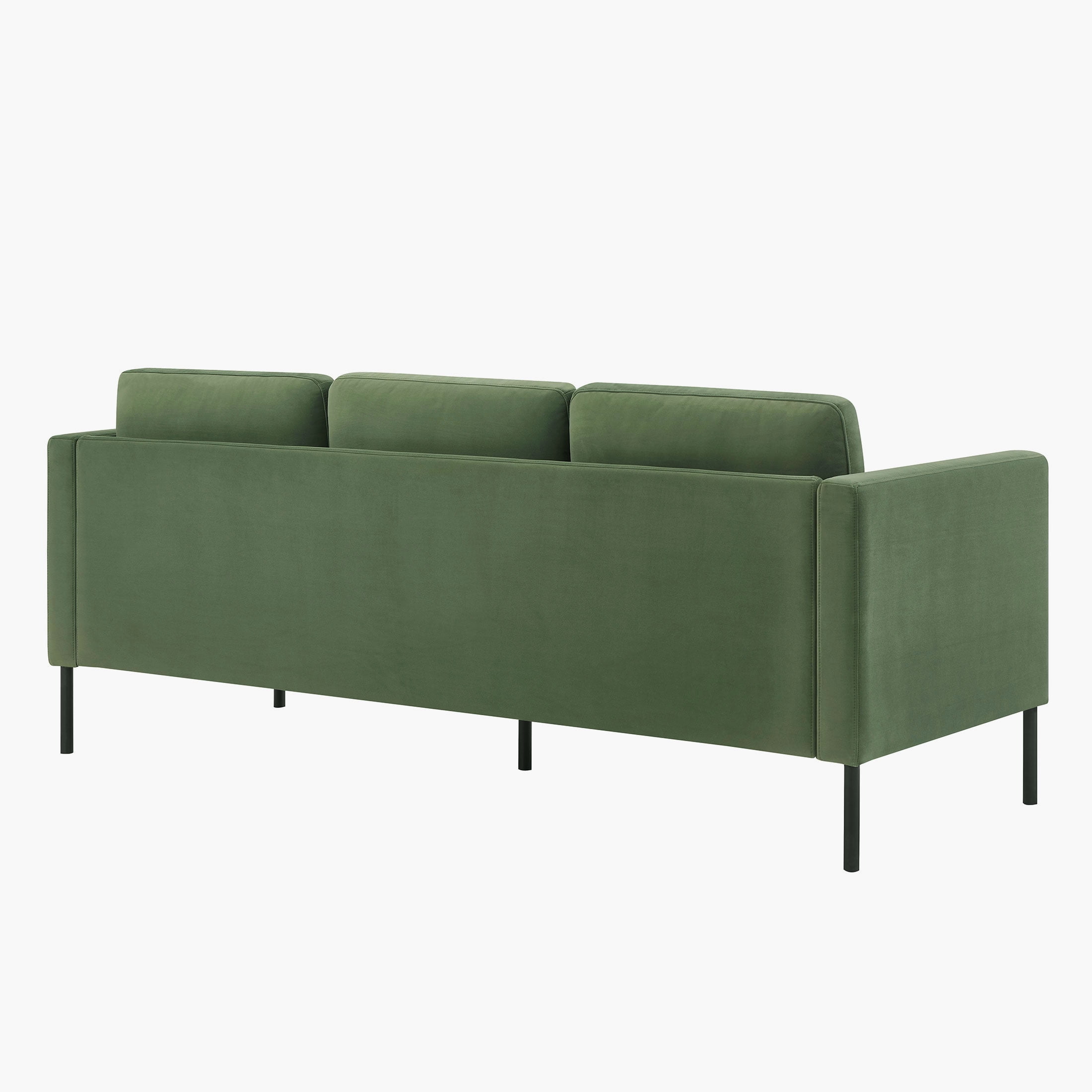 Better Homes & Gardens Wyatt Velvet Sofa, Sea Turtle