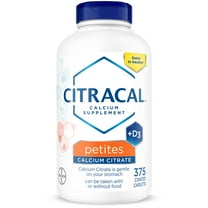 Citracal Petites, Calcium with Vitamin D3, Bone Health Support, 375 Caplets