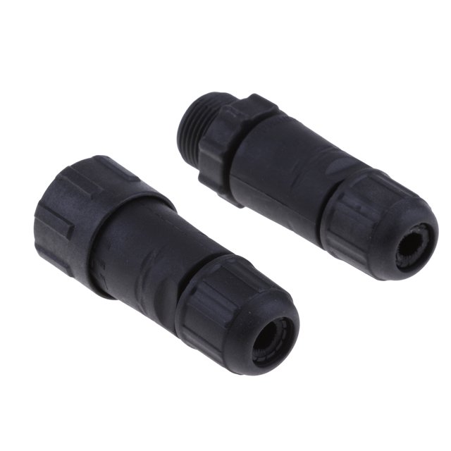 Junta 2/3/4 del zócalo del enchufe del conector del cable de alambre de la impermeable IP67 3 pines Sunnimix Conector de cable a prueba de agua