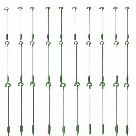 30PCS Sturdy Butterfly Orchid Plant Support Rod Adjustable Fixed Flower Rack Setup