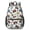 Monster Cartoon Truck White Pattern-1, variant on Monster Cartoon Truck Blue Pattern 17" Waterproof Oxford School Backpacks for Teens, S-Shape Padded Straps, for School, Travel, Hiking, Camping