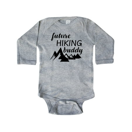 

Inktastic Future Hiking Buddy Gift Baby Boy or Baby Girl Long Sleeve Bodysuit