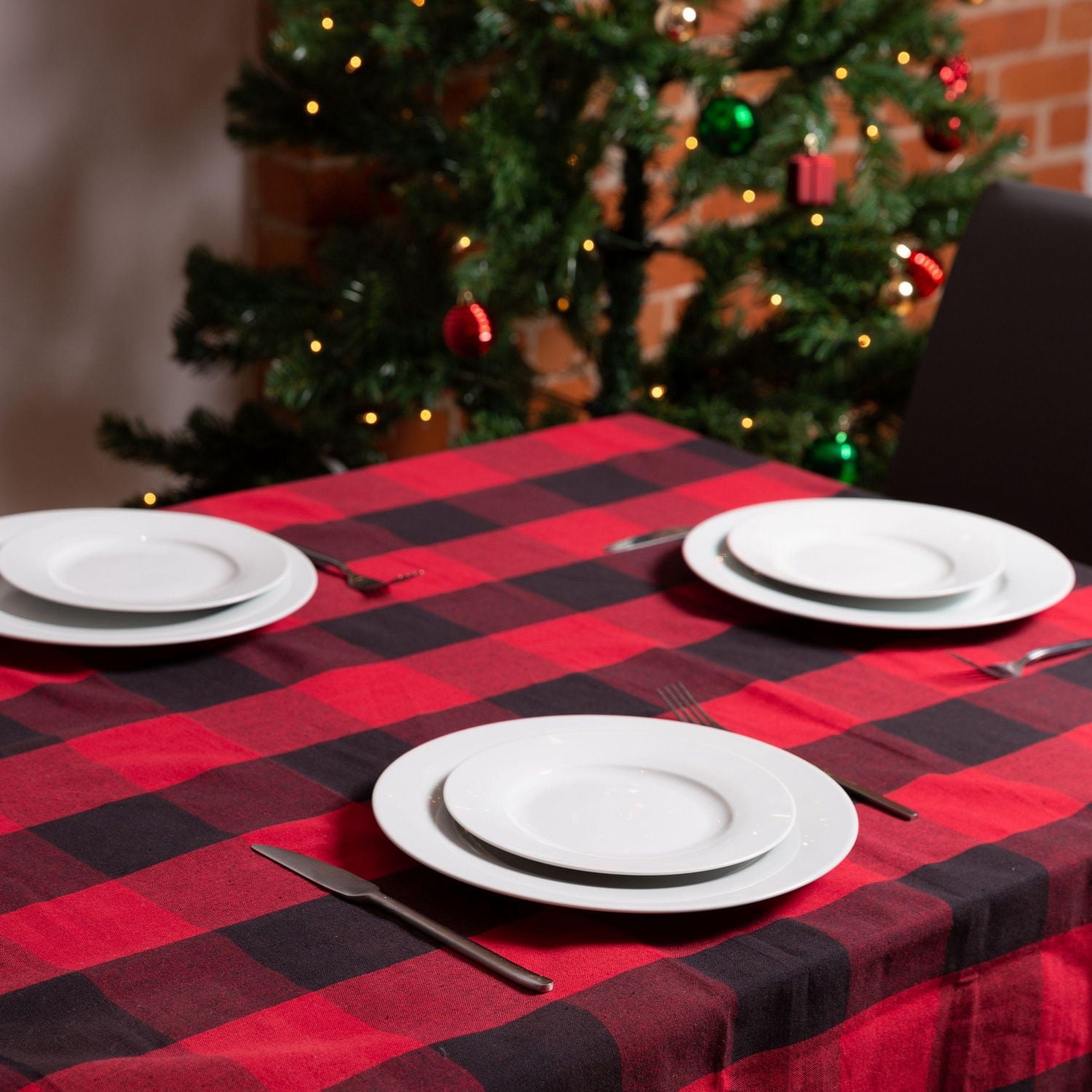 Buffalo Check Table Cloth