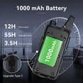 thumbnail image 3 of Walkie Talkies Retevis RT22 recargables de largo alcance, paquete de 10, 3 of 9