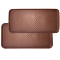 thumbnail image 1 of Bandeja multifuncional para botas FDGARDEN, grande, 30 x 15 x 3 cm, 2 unidades, color marrón, 1 of 7