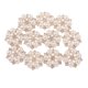 thumbnail image 1 of 10 botones de cuentas de cristal para hacer tú mismo, perfectos para ropa, prendas, bolsos, zapatos, Oro, 1 of 9