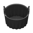thumbnail image 3 of Friteuse à Air Chaud en Silicone pour Moules à Ufs Friteuse à Air Réutilisable pour Ufs Poêle Non Cuite Noire, 3 of 8