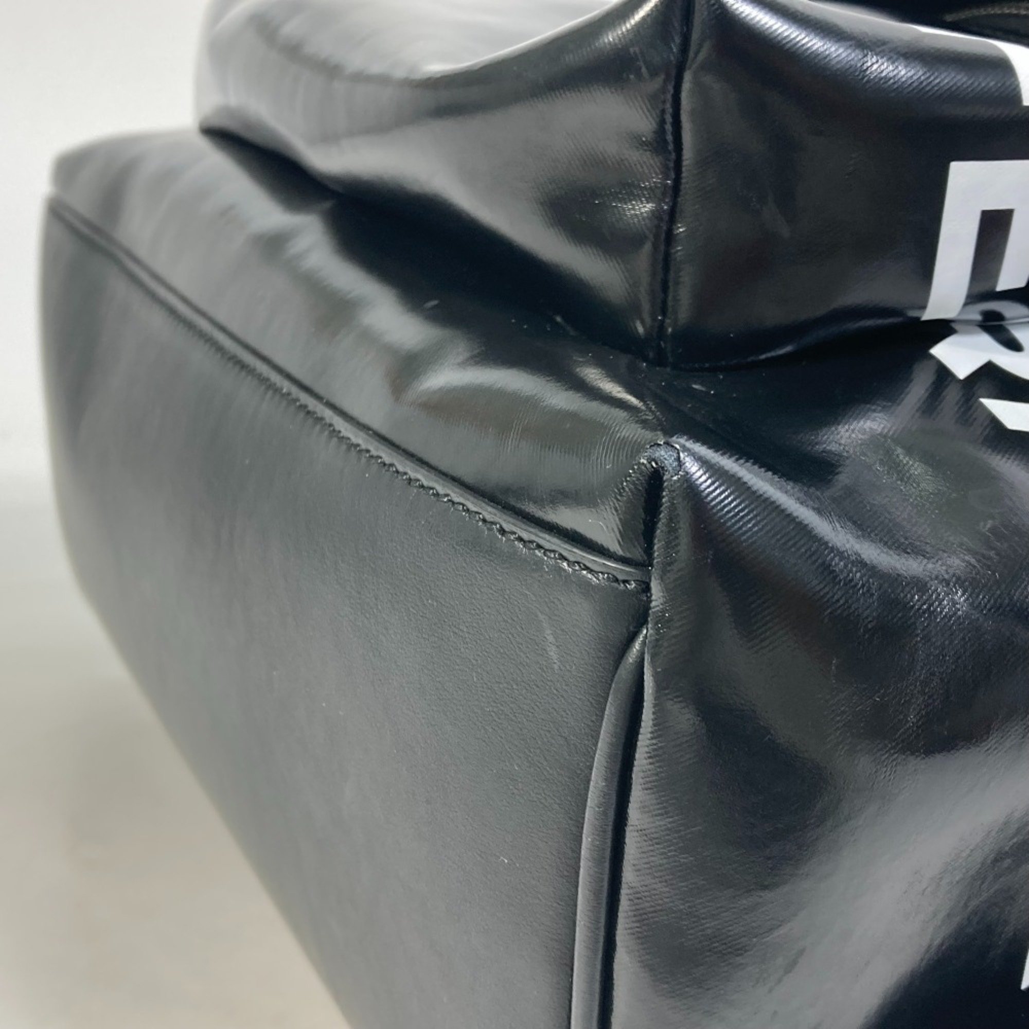 Burberry 8021908 Backpack Backpack Black White Pre-Owned Burberry 8021908 Backpack Backpack Black White  main image 4
