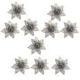 thumbnail image 5 of Chic Flower Decor 10Pcs Lifelike Artificial Flower Pendants For Party Decoration Elegant Design With Silver Color, 5 of 5