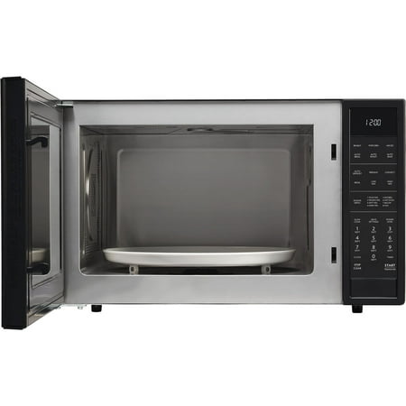 Sharp - Carousel 1.5 Cu. Ft. Mid-Size Microwave - Black