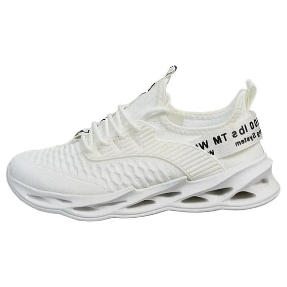 Womens Mens Air Cushion Running Tennis Shoes Lightweight Breathable Mesh Lace up Cross Training Cycling Workout Gym Athletic Sneakers