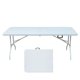 thumbnail image 1 of Qinaqin 6FT Portátil Folding Mesa con cm de Alturaandle Ligero Resistente Plástico Anchoaterproof y Scratch Resistant Surface, 1 of 7