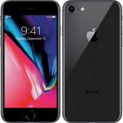 Restored Apple iPhone 8 A1863 64GB Space Gray Fully Unlocked 4.7" Smartphone (Refurbished)