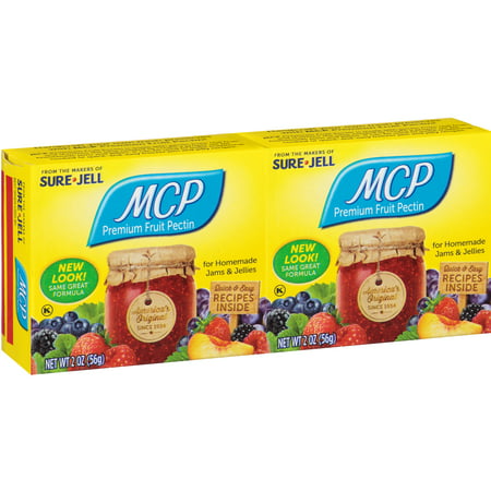 MCP Premium Fruit Pectin Dual Pack, 2 oz Box (Pack of