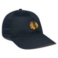 thumbnail image 3 of Men's Levelwear Black Chicago Blackhawks Matrix Adjustable Hat, 3 of 4