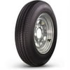 Greenball Towmaster 5.30-12 6-Ply Bias Trailer Tire and Wheel Assembly 4-on-4 Bolt Pattern, Galvanized Spoke