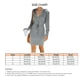 thumbnail image 5 of Vestido con capucha para mujer,Sudadera con capucha de manga larga Vestido de manga larga Vestido con cuello en V con capucha Rendimiento lleno de energía, 5 of 5