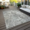 thumbnail image 6 of Addison Rugs Chantille Indoor/Outdoor Transitional Diamond Ivory Washable Rectangle Rug, 10' x 14', 6 of 6